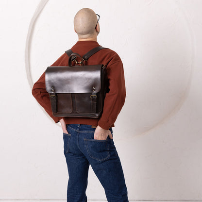 BENJAMIN Backpack - Dark Chocolate