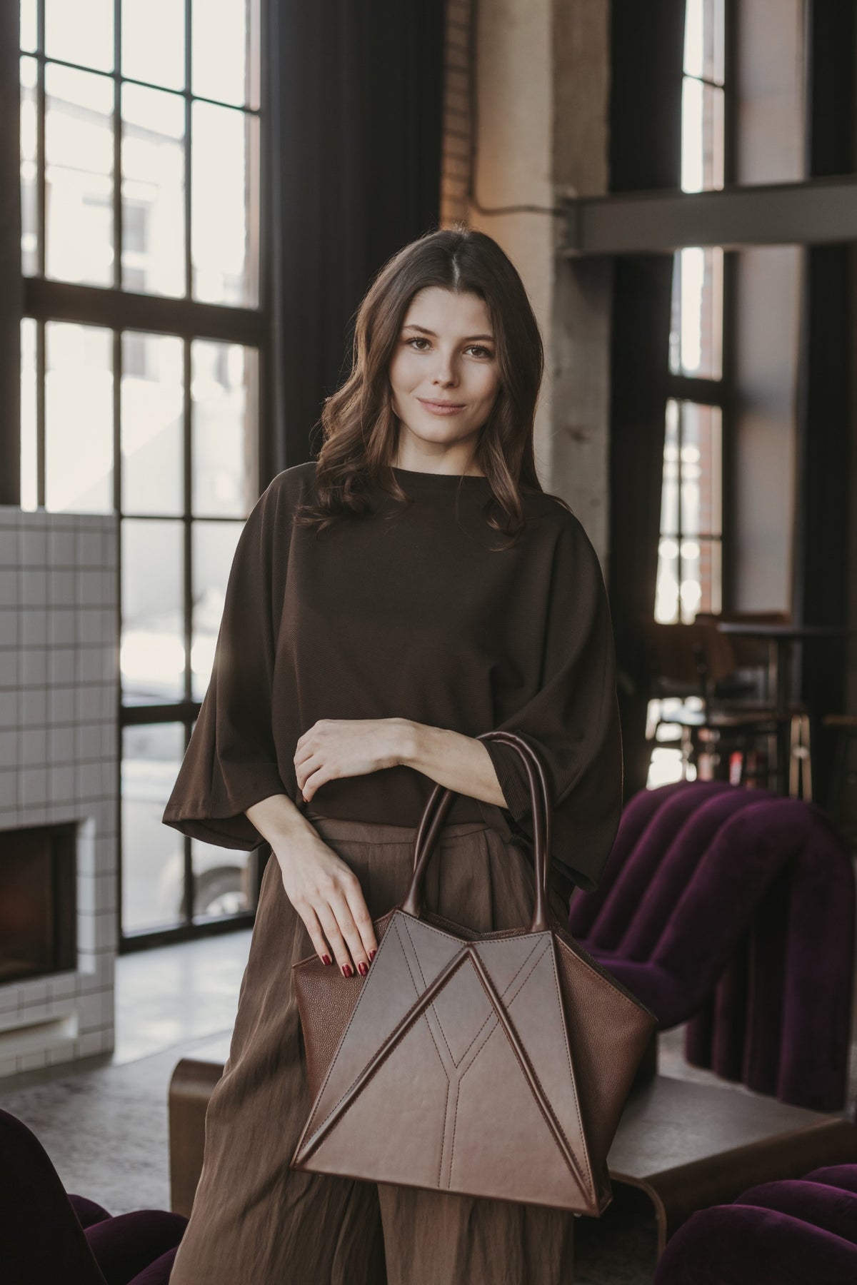 Leather Handbag Nova